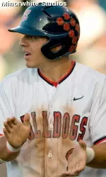 Junior Alan Ahmady went 2-for-3 with three RBIs against the Hornets.