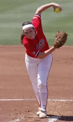 Morgan Melloh picked up her 900th career strikeout vs. Long Beach State.
