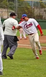 Senior Steve Detwiler enjoyed playing basbeall in Humboldt, Calif. this summer.