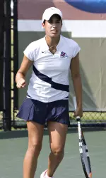 Fresno State's Melanie Gloria was the first women's tennis player to take home the WAC's Joe Kearney Award.