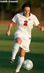 Sophomore Molly Nizzoli scored her first career goal against the Roadrunners last season.