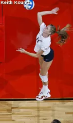 Lauren Berger tied a career-high with 17 kills.