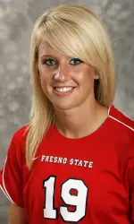 Callie Hancock scored her first collegiate goal against CSU Bakersfield.