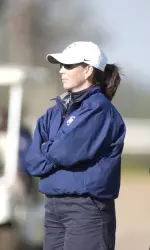 Head coach Angie Cates-Moore is pleased with team's ball striking.