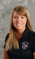 Senior Lindi Covarrubias shot even par in the final round of the Golfweek Conference Challenge.