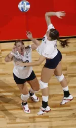 Kelly Leonardo had seven kills for the 'Dogs vs. Portland.