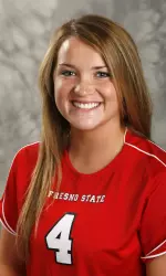 Sophomore Kendall VanDine had three shots against UC Riverside.