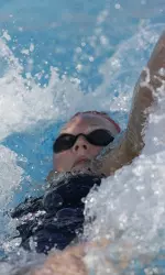 Heidi Gjoen and the Bulldogs are excited for first home meet.