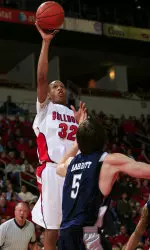 Sophomore Brandon Sperling stepped into the starting small forward position and scored a season-high in Fresno State's 87-77 victory over Preseason Player of the Year Luke Babbitt and the Nevada Wolf Pack.