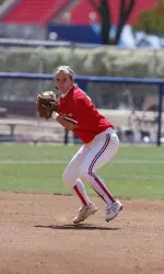 Haley Gilleland earned Preseason All-WAC honors.