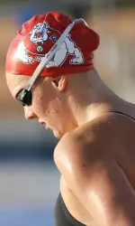 Sophomore Heidi Gjoen and the Bulldogs set to battle UCLA/Kansas