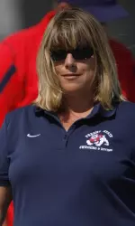 Head coach Jeanne Fleck is in her third season with the Fresno State swimming and diving team.
