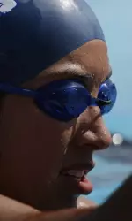 Junior Dede Torres swam a lifetime best in the 200 Back.