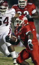 Robbie Rouse rushed for 150 yards and two touchdowns in Fresno State's 33-10 win over New Mexico State.