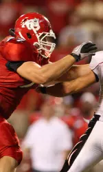 Logan Harrell, who ranks fourth in the nation in quarterback sacks, leads the Dogs against their rival San Jose State.
