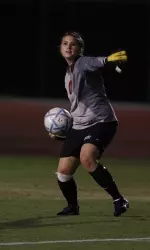 Chrissy Smith recorded her second career shutout against CSUB Thursday night.
