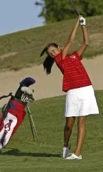 Senior Chelsea Czinski ended the fall season tied for second place.