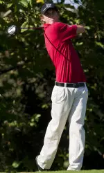 Junior Brian Sunker shot a 65 which was his his lowest round of the season.