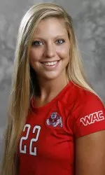 Marissa Brand topped the WAC with 12 double-doubles on the season, with eight against WAC opponents.