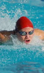 Rayanne Nguyen won the 200-yard butterfly event against Idaho Nov. 5.