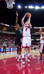 Hayley Munro had 20 points in Wednesday's win at Utah State.