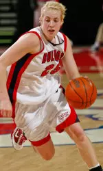 Rosie Moult had a game-high 17 points in the Bulldogs win over Nevada.