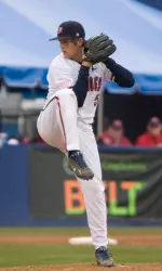 Sophomore Josh Poytress earns his first win of the 2010 season over Washington.