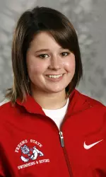 Stacey Luke became the first Bulldog to compete in the NCAA Diving Zones since the return of the program.