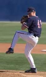 Senior Matt Morse recorded his second career complete game shutout against Cal State Fullerton.