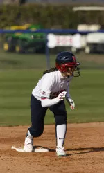 Diane Runge scored a run for the 'Dogs vs. ULL.