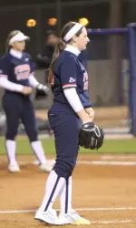 Morgan Melloh had 12 strikeouts on the night.