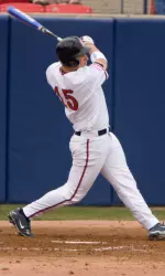 Senior Steve Detwiler was one hit away from hitting for the cycle against Cal Poly.