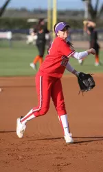 Alexis Lujan and the 'Dogs travel to Reno this weekend.