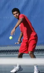 Fresno State junior Siddharth Alapati won a dramatic three-set match against TCU's Christopher Price, to give the Bulldogs a 4-3 victory.