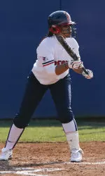 Courtney Moore had two hits vs. UCLA.