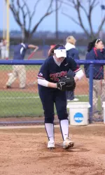 Morgan Melloh needs 17 strikeouts for 1,000 in her career.