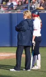 Head coach Margie Wright and the 'Dogs return to Bulldog Diamond on March 10.