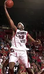 Melvin Ely, a Bulldog center from 1998-2002, was named to the 2000-2010 WAC All-Decade Team.