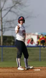 Haley Gilliland tied the all-time Bulldog record for stolen bases Saturday against the Spartans.
