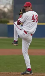 Sophomore Charlie Robertson recorded a career-high nine strikeouts against Louisiana Tech.