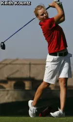 Louisa Lies shot a 73 on the final round of the 2010 WAC Championships and tied for 11th place.