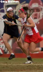 Heather Jack scored a goal for the Bulldogs on Friday against UC Davis.