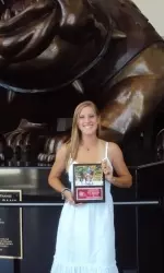 Nicole Roworth was one of 13 riders to earn MVP honors during the 2009-10 season.