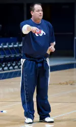 Assistant women's basketball coach Brett Frank wrote the first entry of 'Just Being Frank' for the new blog.