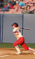 Haley Gilleland went 4-for-5 vs. Boise State.