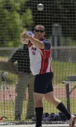 Tim Greene took second in the hammer throw and fifth in the discus Friday, scoring ten points for the team.