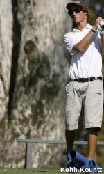 Bryan Hogan is tied for 57th after the first round of the NCAA West Regional in Washington.