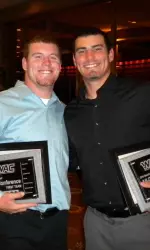 Jordan Ribera and Dusty Robinson both earned first-team All-WAC honors.
