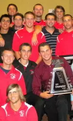 The Bulldog baseball team was one of three Fresno State conference champions in the 2009-10 school year, along with women's basketball and men's tennis.