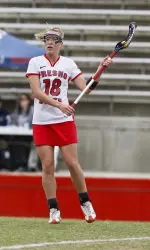 Amanda Cross scored 20 goals for Fresno State this season.